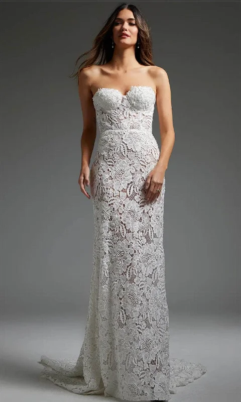 Great Bargains Jovani JB38271 - Lace Corset Bridal Gown