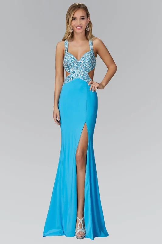 Daily Specials Elizabeth K - GL2144 Sweetheart Neckline with Embroidery Gown