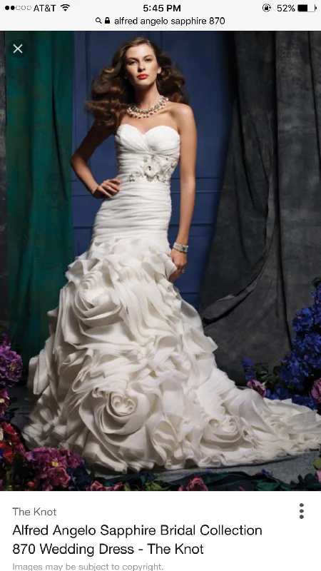Low Prices Alfred Angelo 870