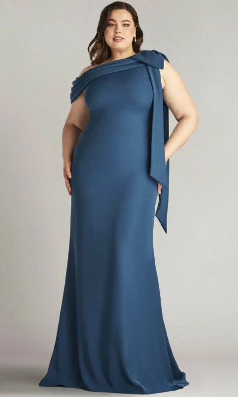 Early Bird Discount Tadashi Shoji ALG18371LQ - Draped Asymmetric Neck Formal Gown