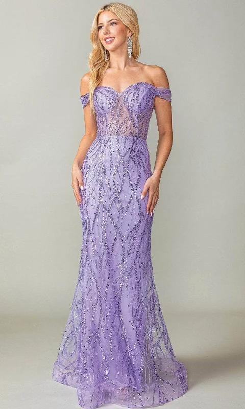 Discount Mania Dancing Queen 4370 - Sweetheart Lace-Up Prom Gown