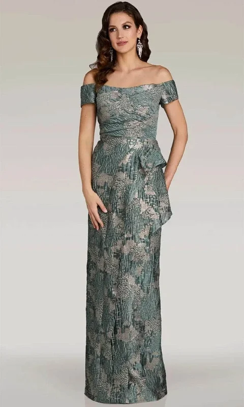 Don't Miss Gia Franco 12371 - Off Shoulder Sheath Evening Dress