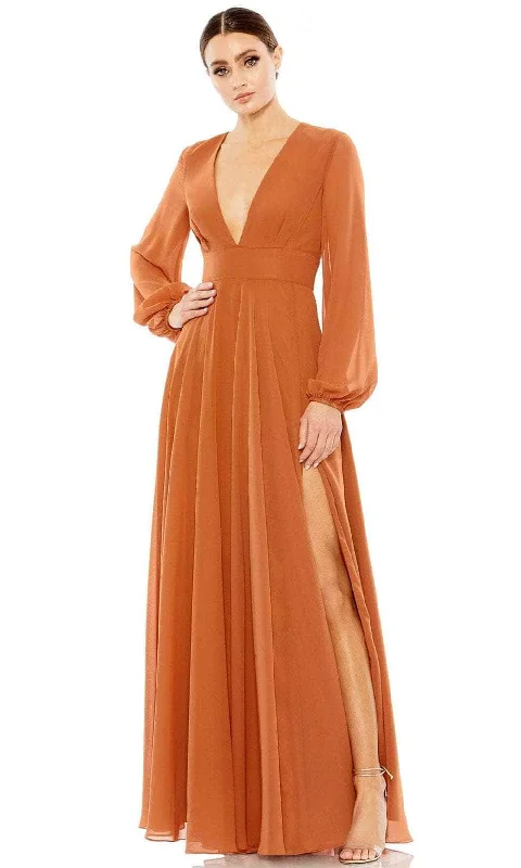 Sneak Peek Sale Ieena Duggal 55682 - Chiffon Evening Dress