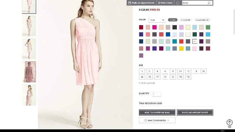 Buy Now David's Bridal F15607
