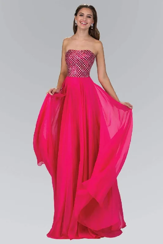 Price Drop Elizabeth K - GL1146 Jewel Accented Sweetheart Gown