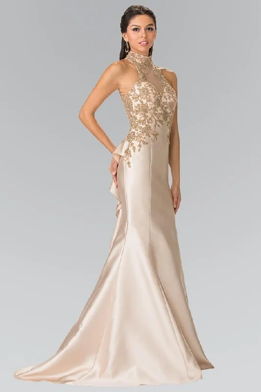 Online Specials Elizabeth K - GL2280 High Neck Mermaid Gown