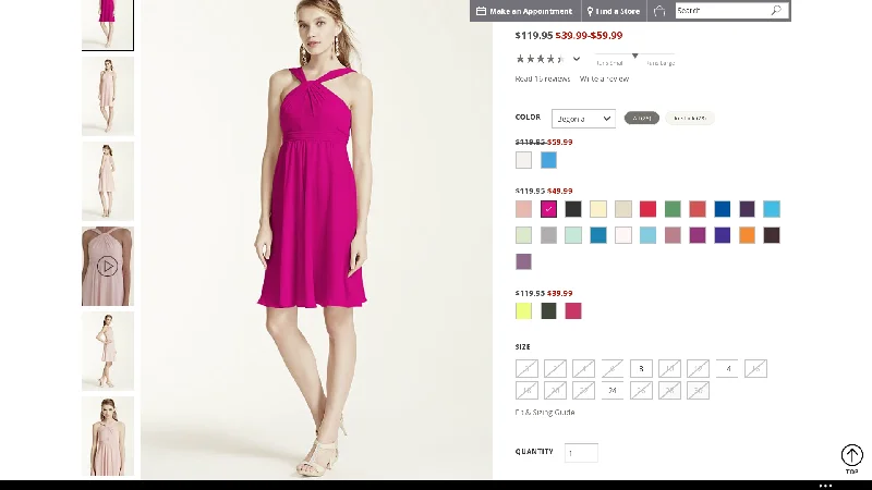 Limited Time David's Bridal F15600