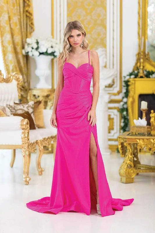 Customer Appreciation Sale Dancing Queen 4456 - Sweetheart Sleeveless Prom Gown