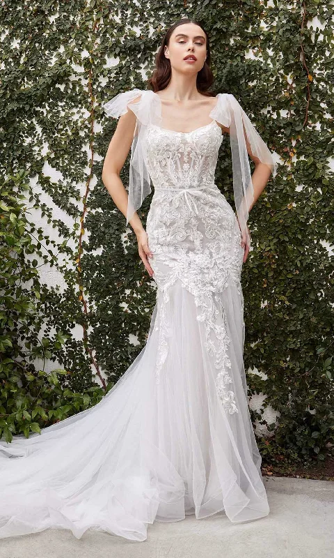 Price Drop Andrea and Leo - A1086W Bow Draped Corset Bridal Gown