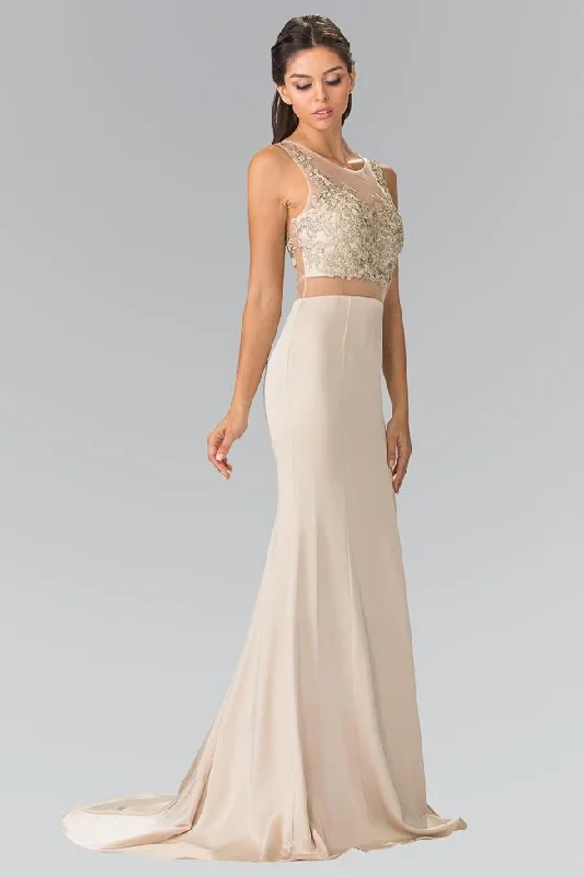 Price Blitz Elizabeth K - GL2247 Sleeveless Two Piece Long Dress