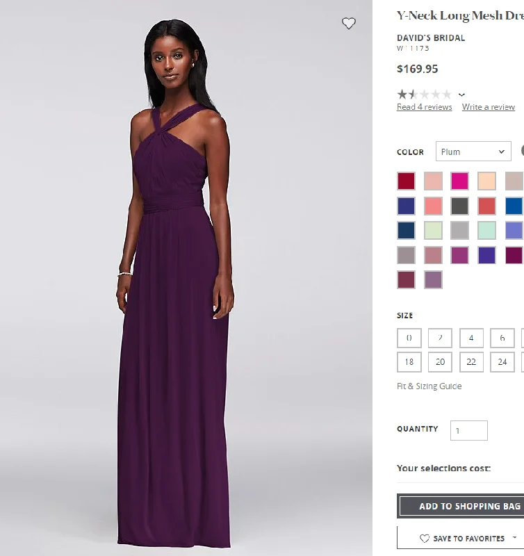 Crazy Deals David's Bridal 11173