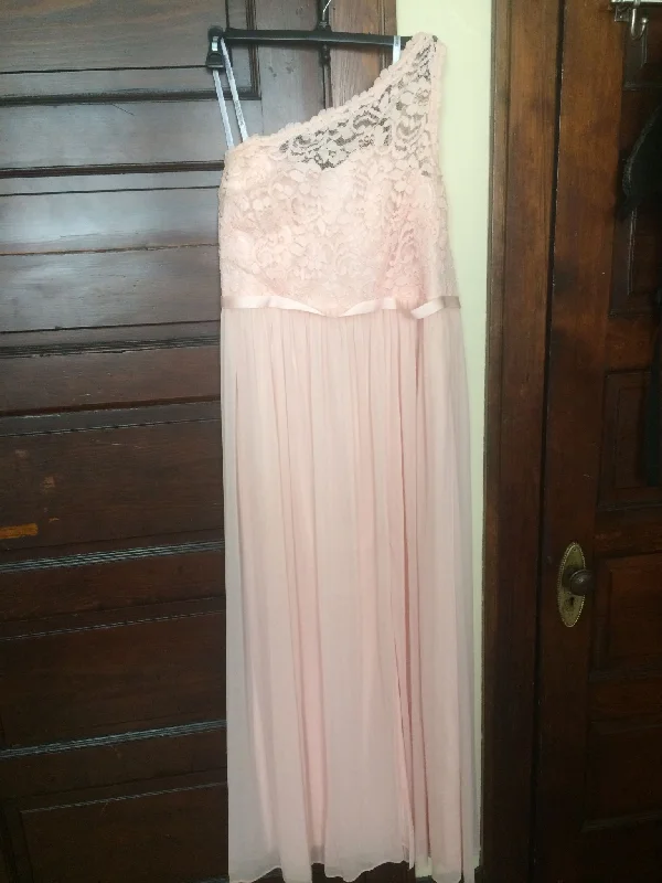 Limited Time Offer David's Bridal Long One Shoulder Lace
