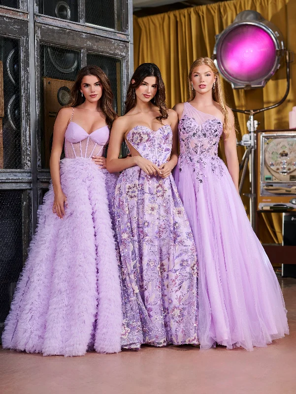 Unbeatable Prices Sleeveless A-line Ruffled Gown by Tiffany Designs 16156