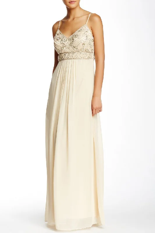 Deep Discounts Sue Wong - Sequined Bodice Empire Chiffon Dress N5100