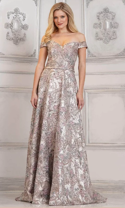 Must-Have Deals Rina di Montella RD3105 - Sweetheart Off-Shoulder Long Gown