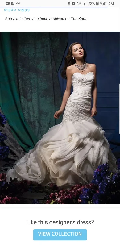 Year-End Sale Alfred Angelo 880