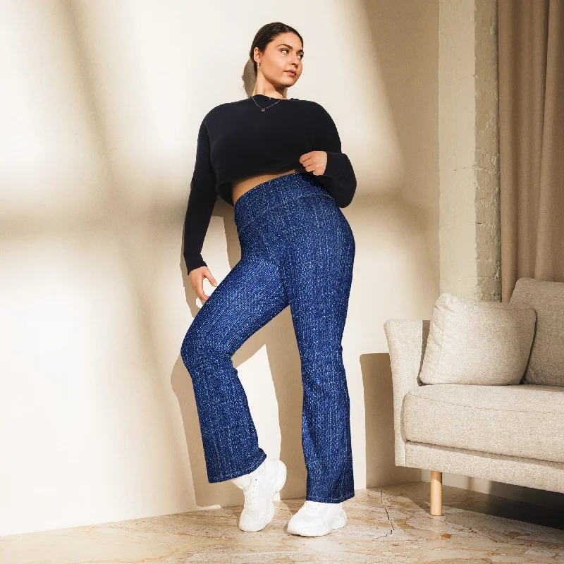 Denim Look Flare leggings, lioness-love