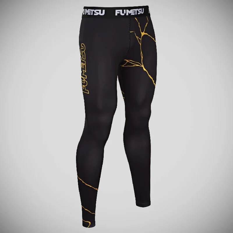 Fumetsu Kintsugi Spats Black/Gold