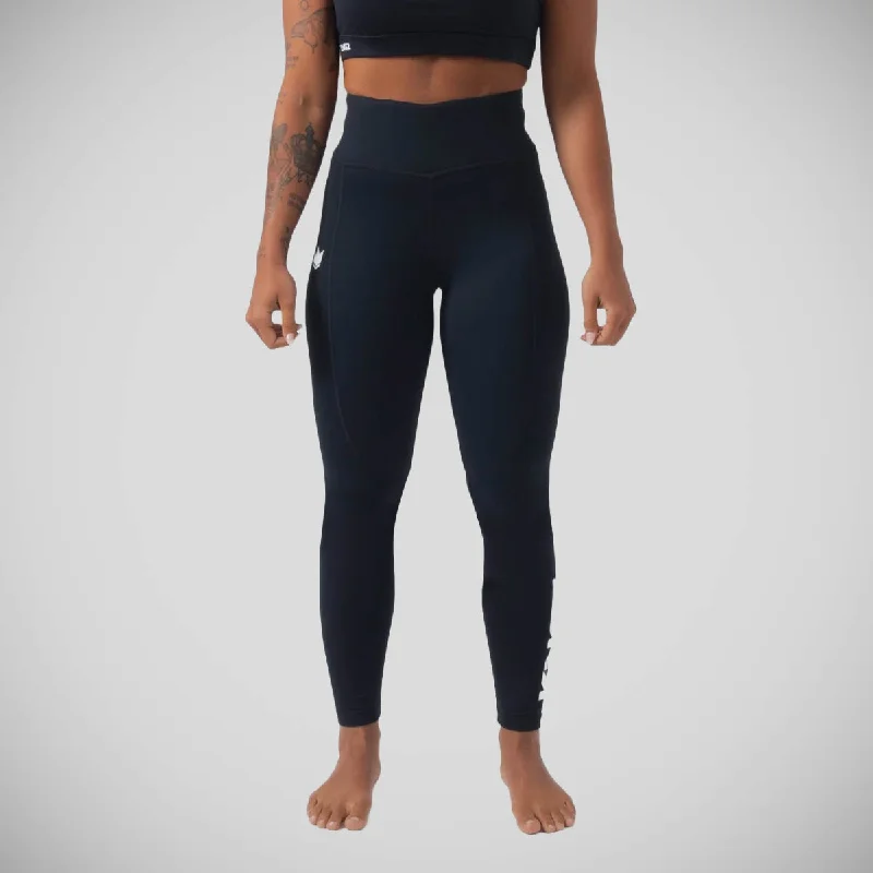 Kingz Kore Womens Grappling Spats Black