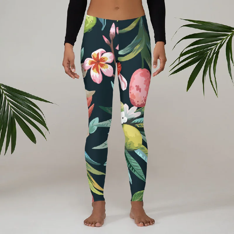 Tropical and Stylish Leggings, lioness-love