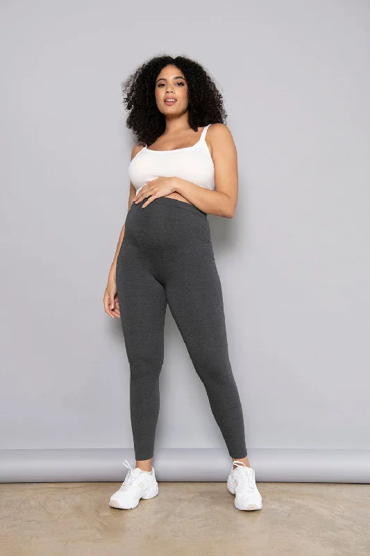 Maternity Everyday Leggings - Dark Grey