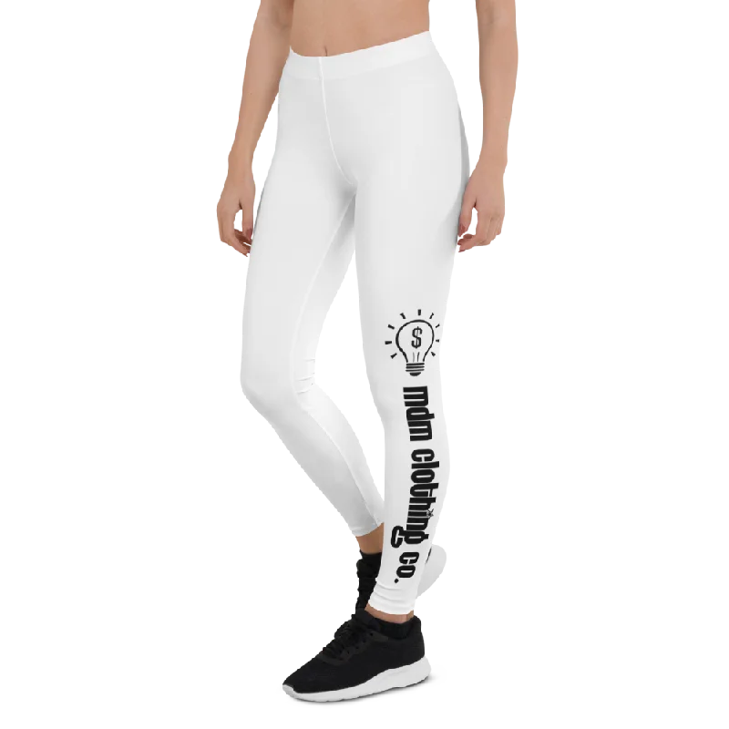 Million Dollar Minded White Leggings