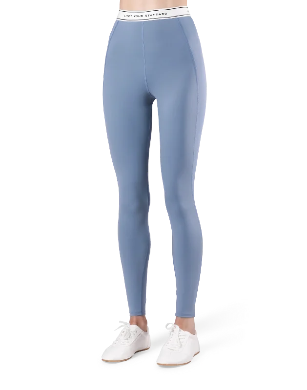 LÝS Rib Leggings - L.Blue