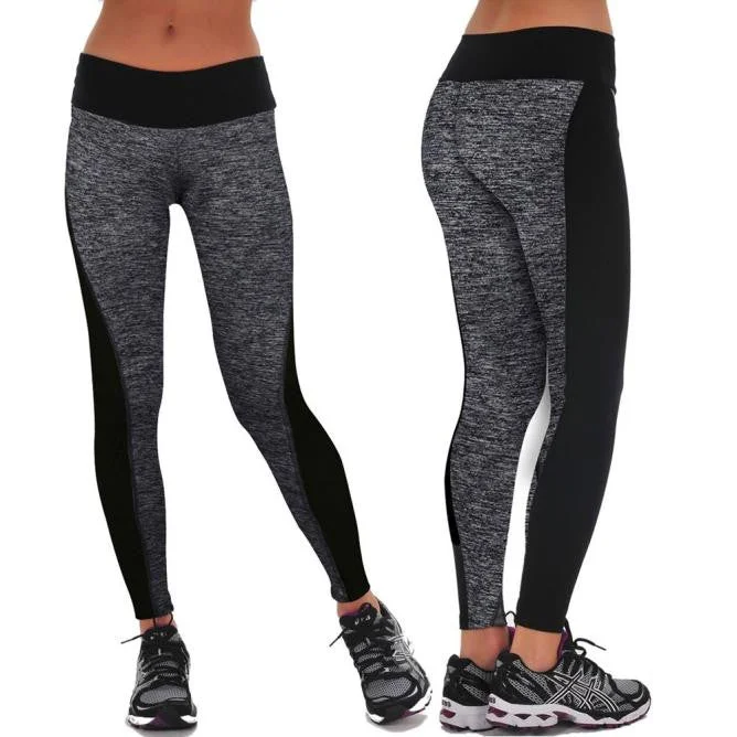 Women Sports Trousers Athletic Gym Workout Fitness Yoga Leggings Pants