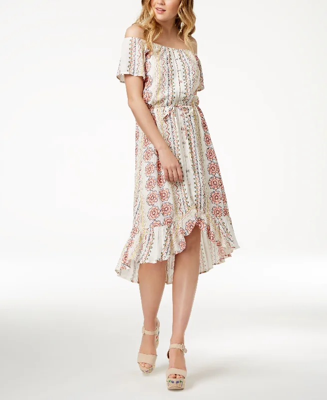 Juniors' Off-The-Shoulder Dress