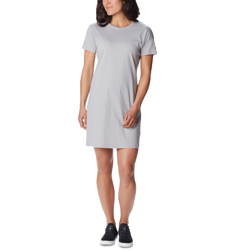 Columbia Womens Park Cotton T-Shirt Dress