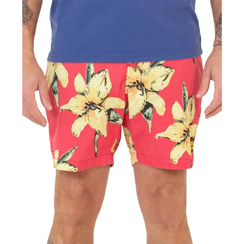 Deus Ex Machina Mens Floral Board Swim Trunks