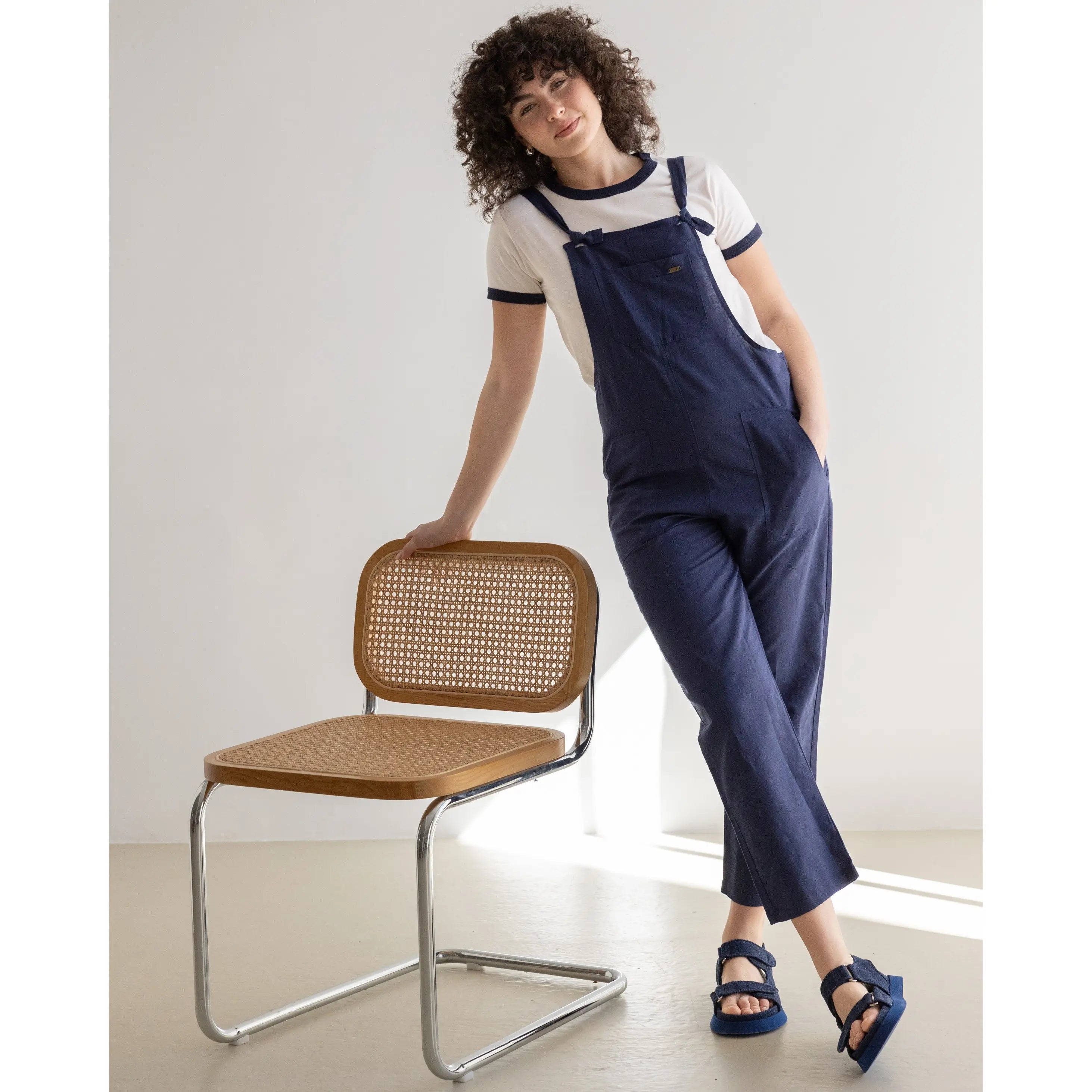 Mahón Jumpsuit Navy Blue