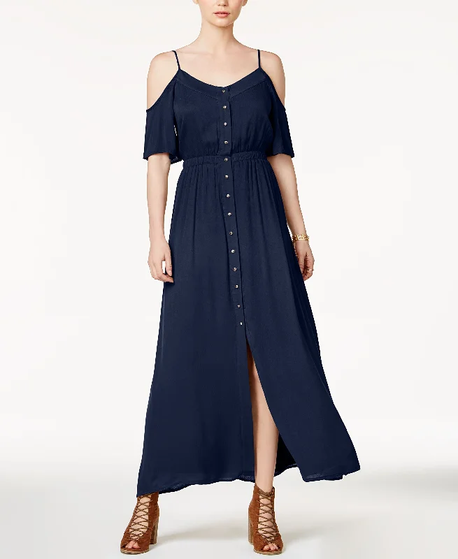 Maison Jules Cold Shoulder Maxi Dress