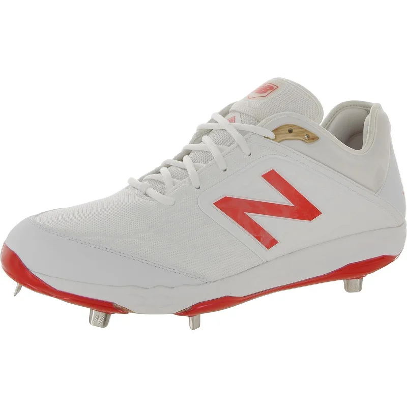 New Balance Mens Faux Leather Fast Pitch Cleats