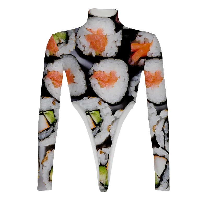 Sushi Turtleneck Long Sleeve Jumpsuit