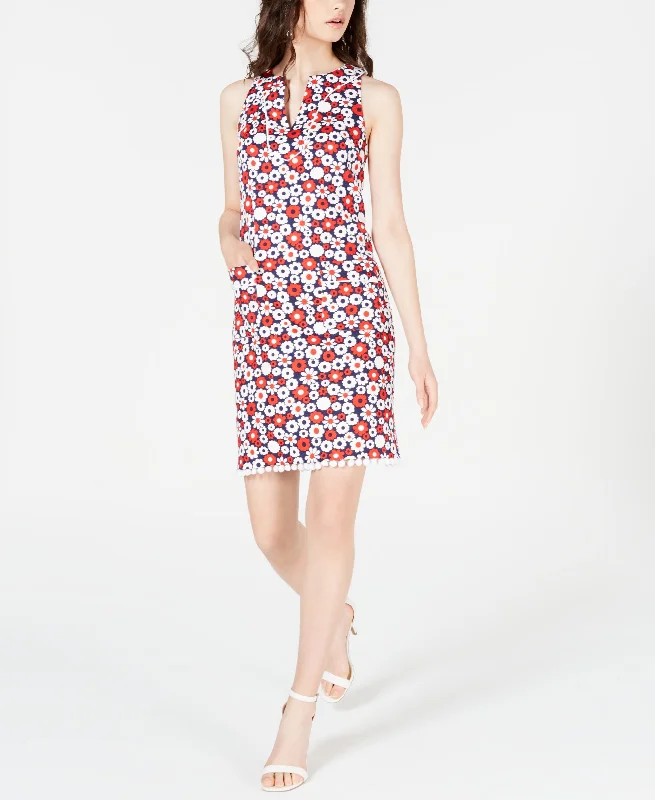 Trina Turk Floral Print Shift Dress