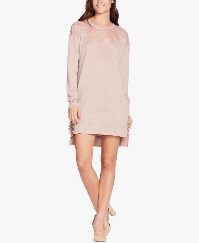 William Rast Illusion Sweatshirt Dress