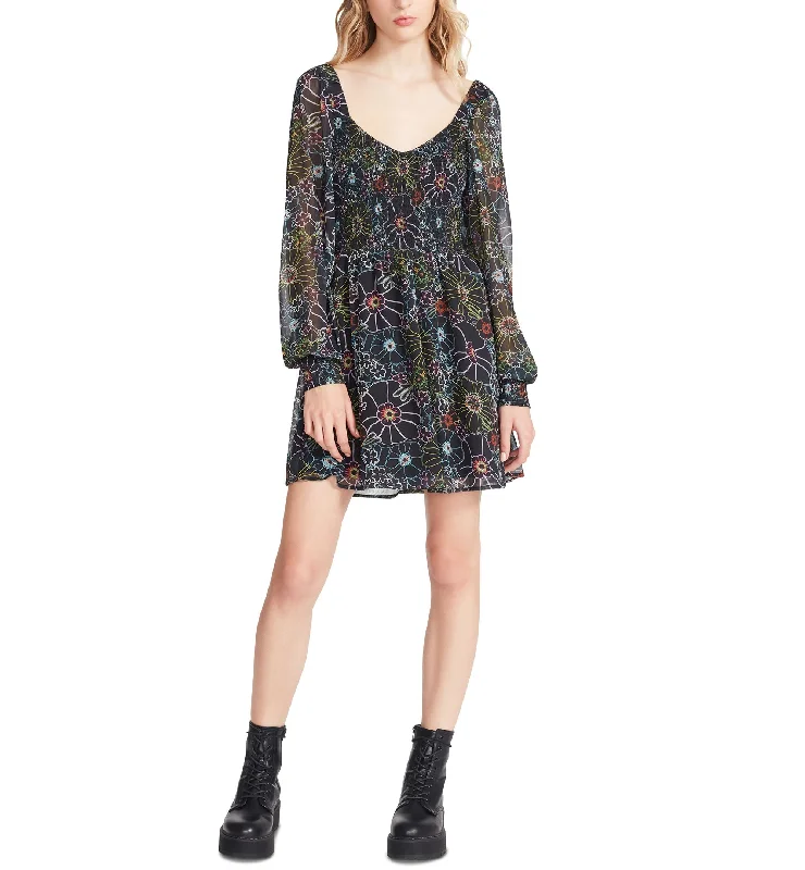 Women's Color Me Lucky Printed Fit & Flare Dress