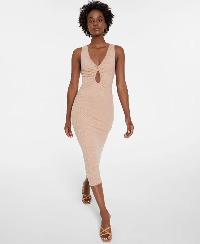 Women's Cutout Tank Midi Dress